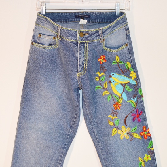 boston proper embellished jeans
